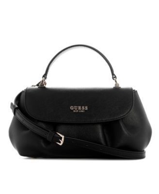GUESS Amorette Top Handle Medium Flap Satchel Handbag