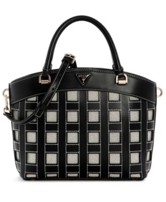 GUESS Frankie Medium Top Handle Satchel Handbag