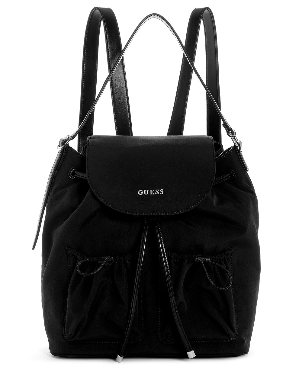 GUESS Sage Medium Flap Backpack Messenger
