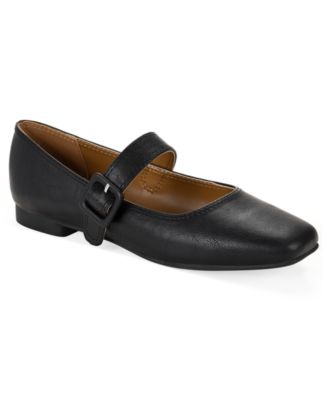 Style & Co Women's Brieee Square Toe Mary Jane Flats, Macy's Exclusive