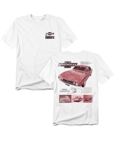 Corvette Men's Chevrolet Camaro Sport Coupe Front Back T-Shirt