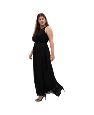 CITY CHIC Женское макси-платье Plus Size с панелями