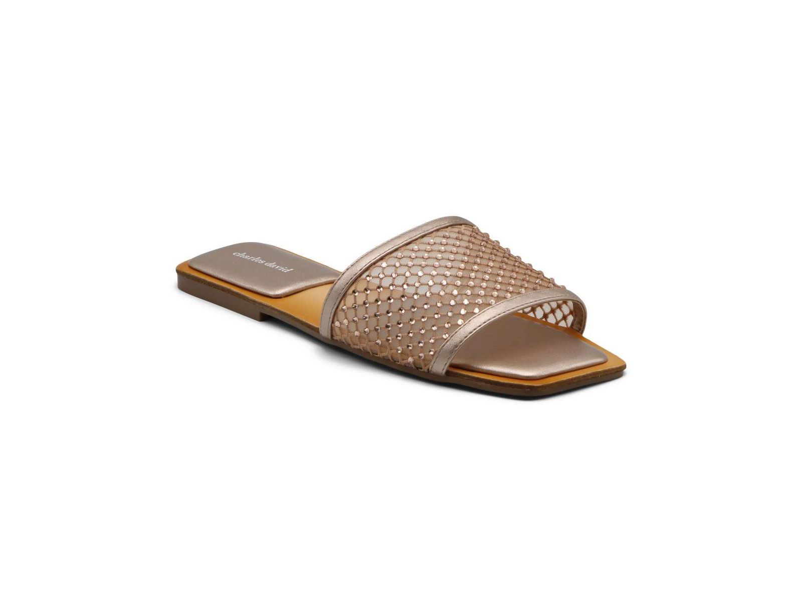 Charles David Womens Orbital Sandal Flat
