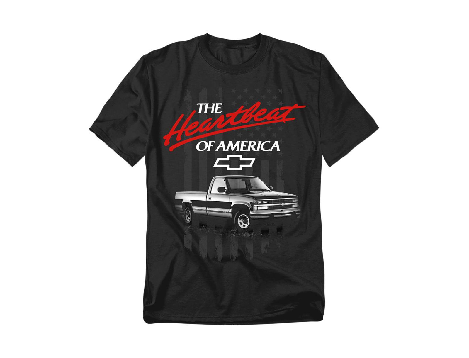 Corvette Men's Chevrolet Heartbeat Of America T-Shirt