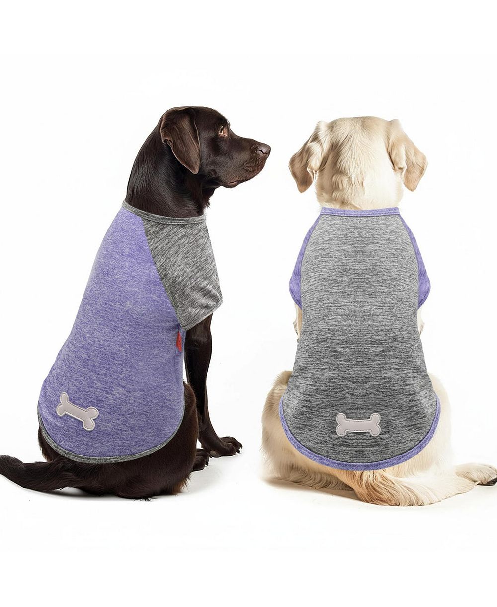 ARONKL 2pack Dog Shirt With Sleeves Lightweight Sun Protection Reflective Breathable Pet Clothes for Summer Outdoor Walking
