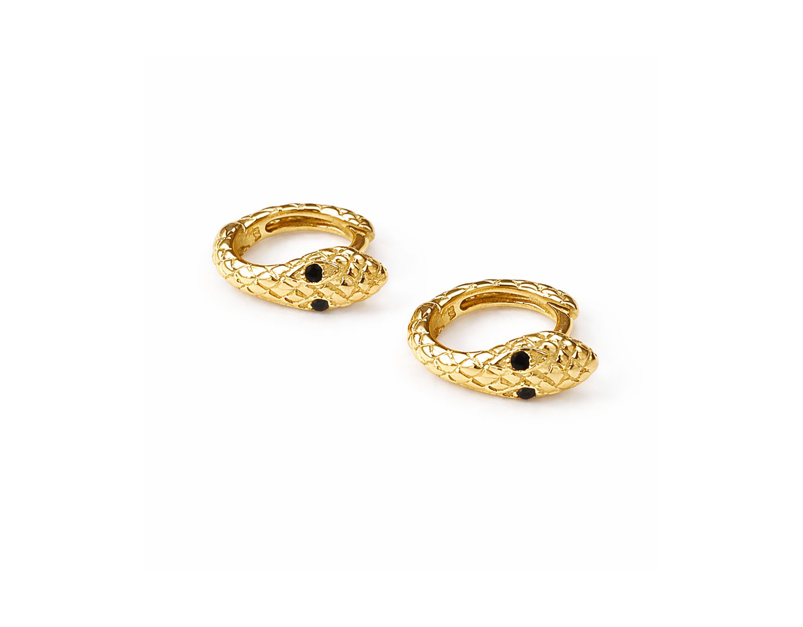 Серьги-кольца со змеей от Rebl Jewelry для женщин
