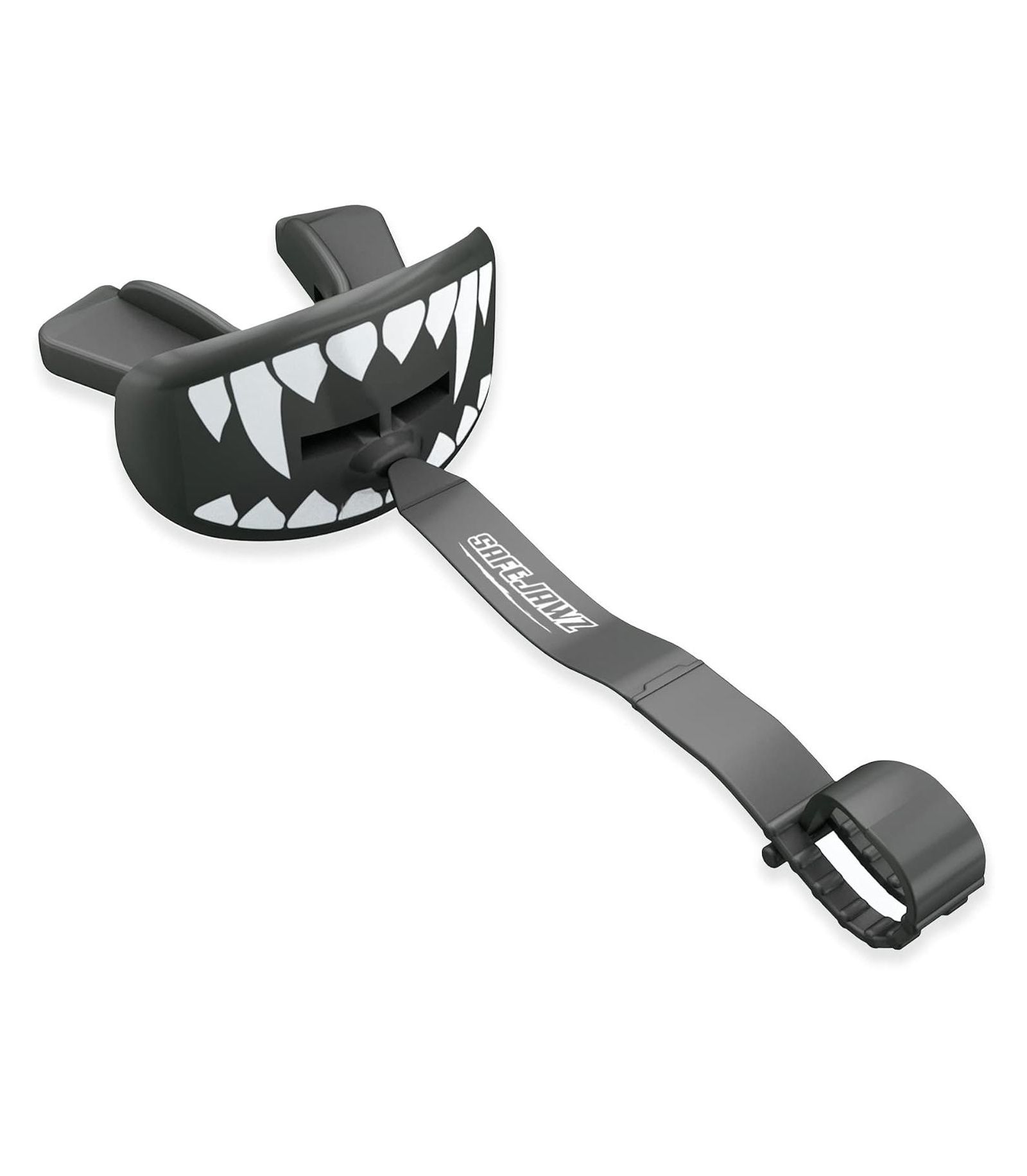 SafeJawz EXTRO Lip Guard Protector Mouthpiece с detachable strap для футбола и лакросса - FANGZ
