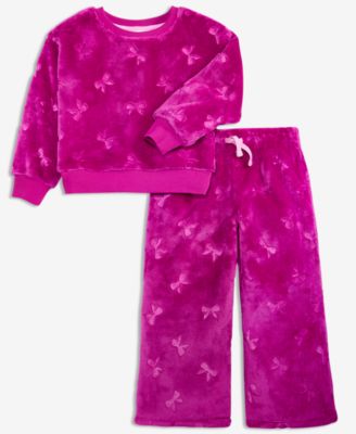 Epic Threads Toddler Girls' 12M-5T Long-Sleeve Crewneck Top and Pants, 2-Piece Set, Macy's Exclusive