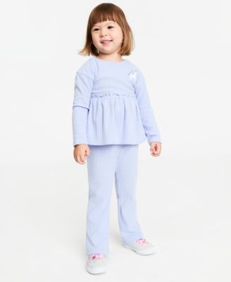 Epic Threads Toddler Girls' 12M-5T Brushed Rib Top & Pants, 2-Piece Set, Macy's Exclusive
