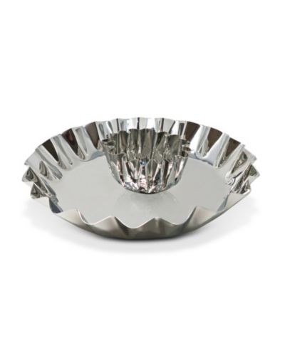 Classic Touch Чаша для чипсов и дипа из нержавеющей стали, 14.25"