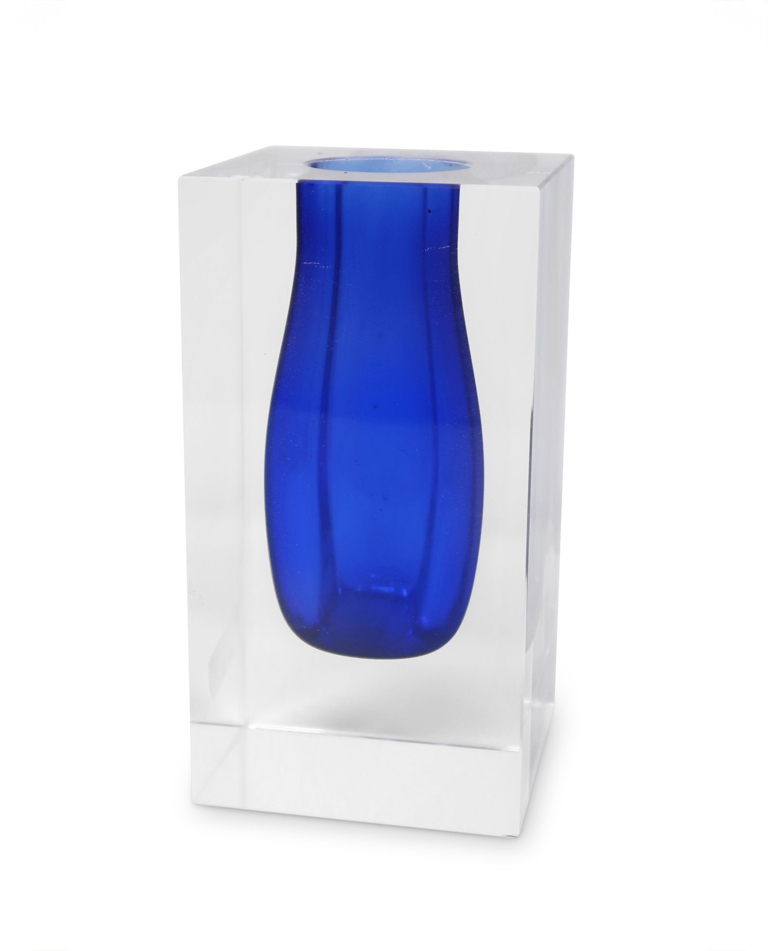 Classic Touch хрустальная ваза для букетов Double Wall, 3.25"