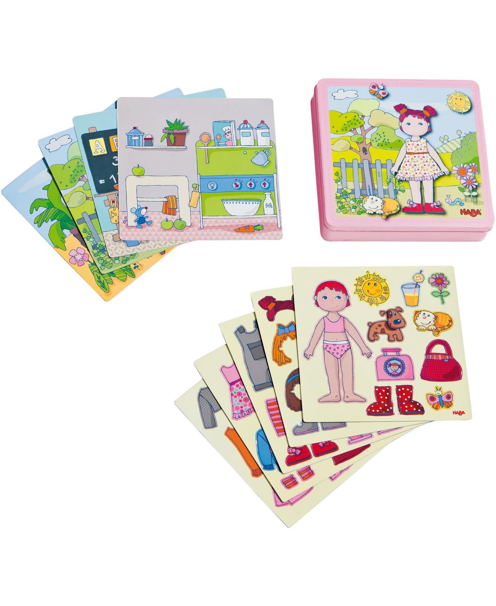 Магнитная игра-активность для переодевания кукол Haba Dress-Up Doll