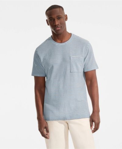 Футболка Lands' End Big & Tall Short Sleeve Cotton Linen Tee