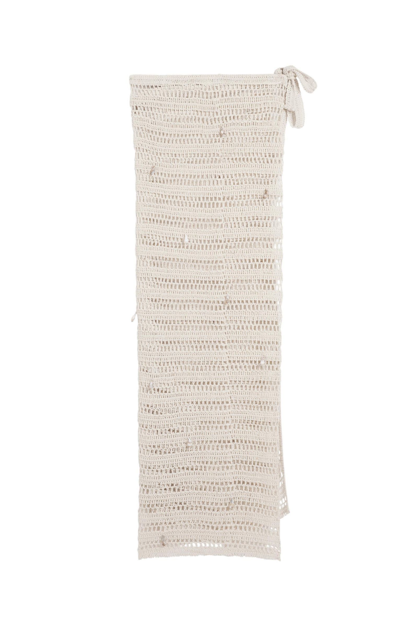 Desigual Women's Openwork pareo with appliques