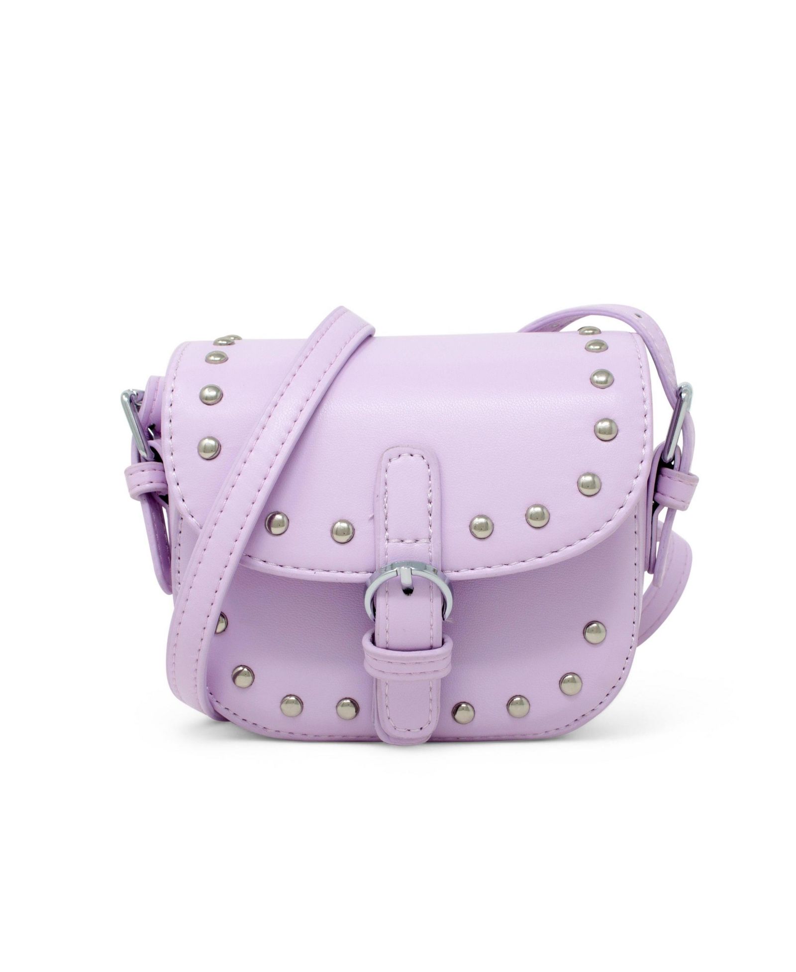ZOMI GEMS Girls Saddle Stud Handbag