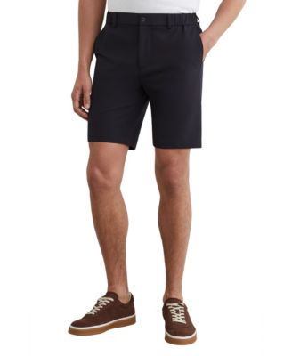 REISS Men's Drill Technical Stretch Shorts