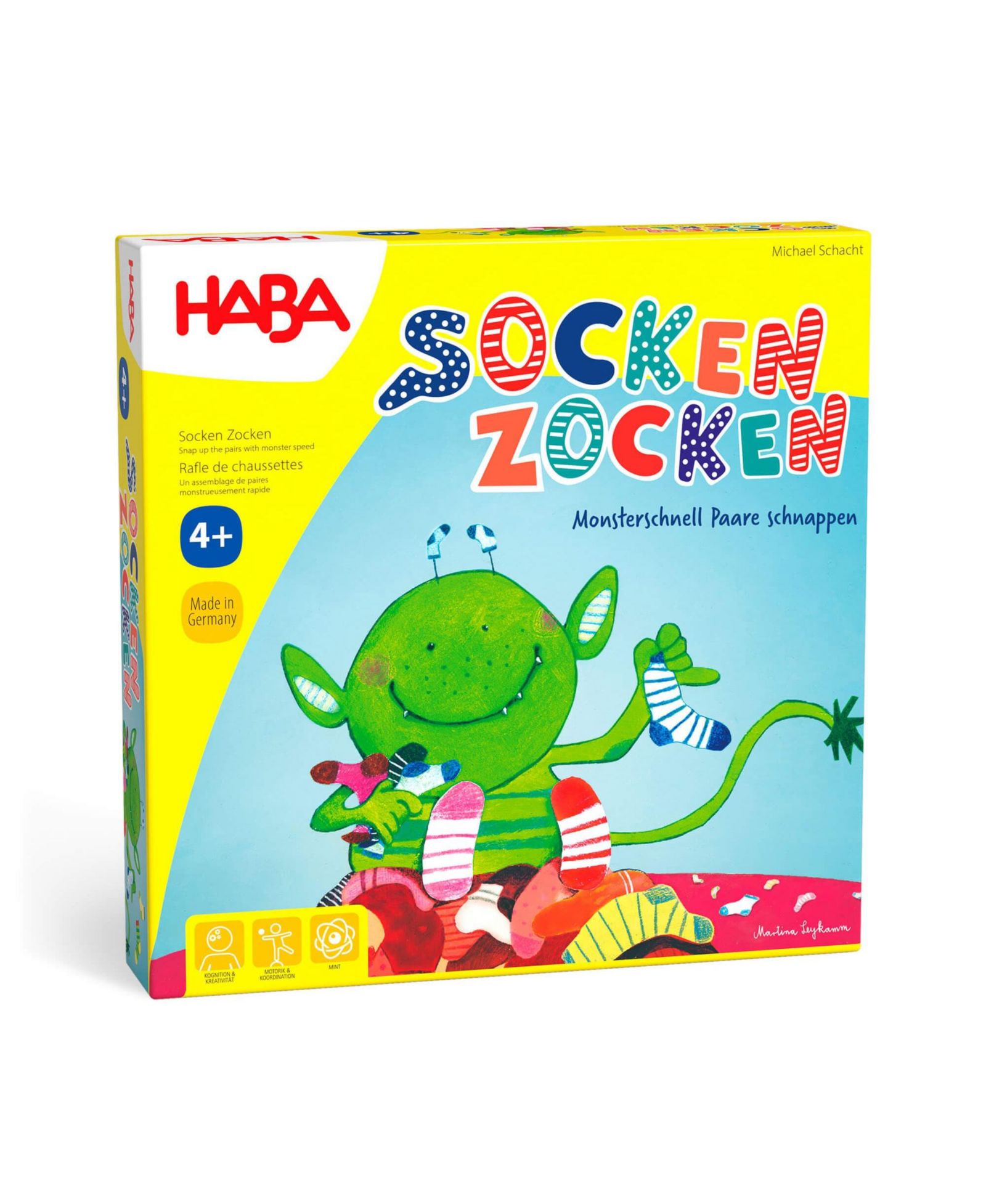 Haba Lucky Sock развивающая игра для детей от 4 лет