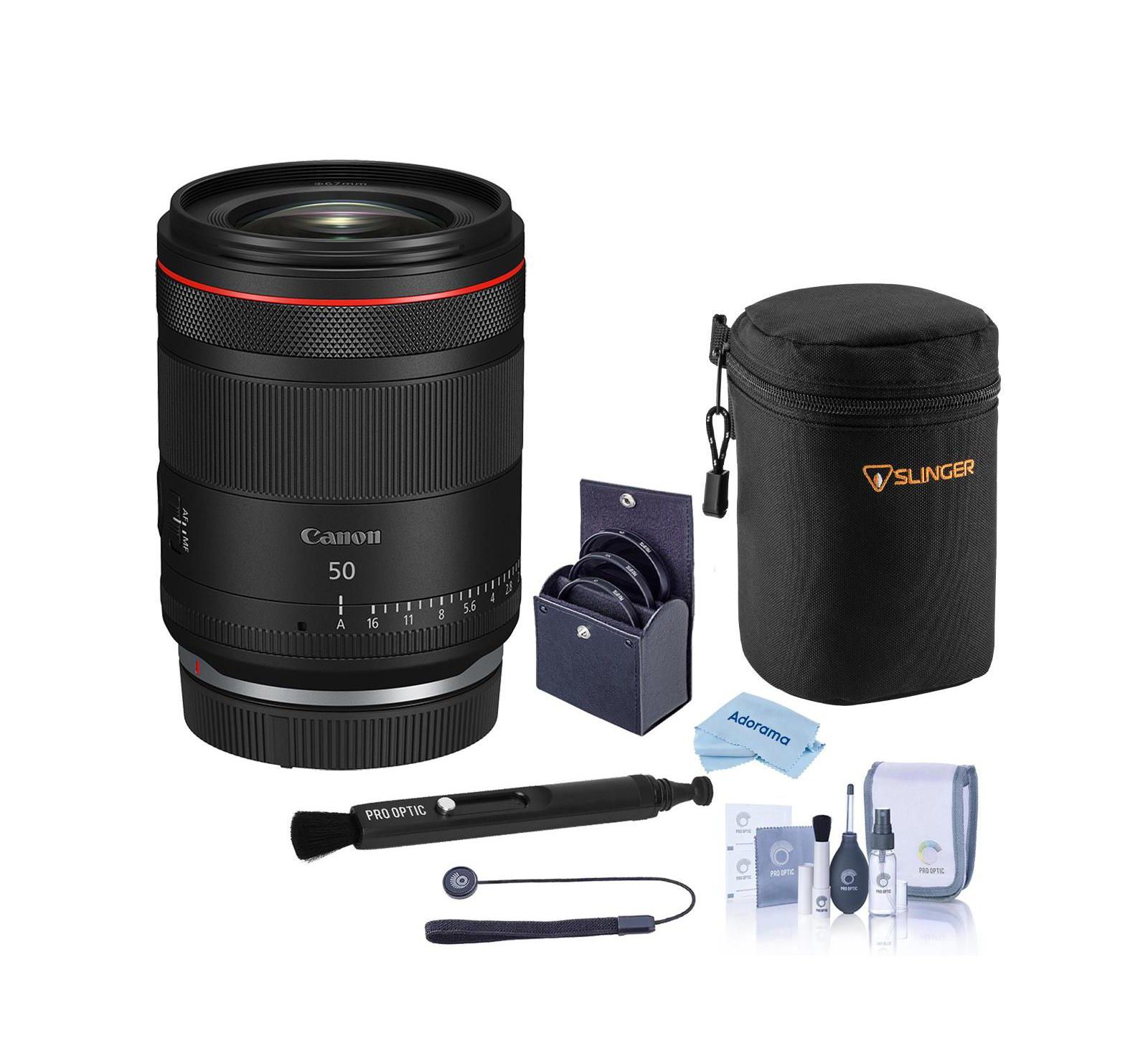 Canon RF 50mm f/1.4 L VCM Lens, Bundle with Included Value