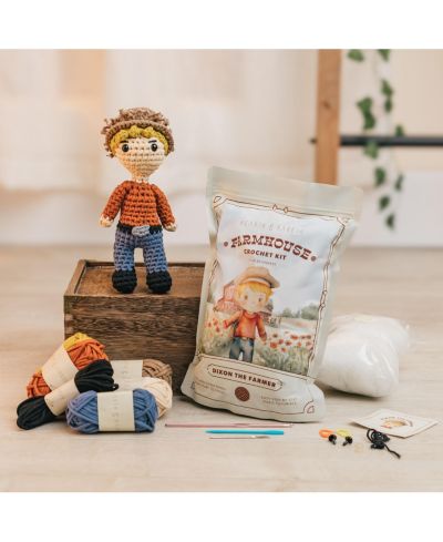 Набор для вязания крючком Hearth & Harbor Amigurumi для начинающих, взрослых и детей