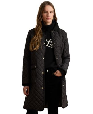 Lauren Ralph Lauren Women's Diamond-Quilted Coat, Created for Macy's