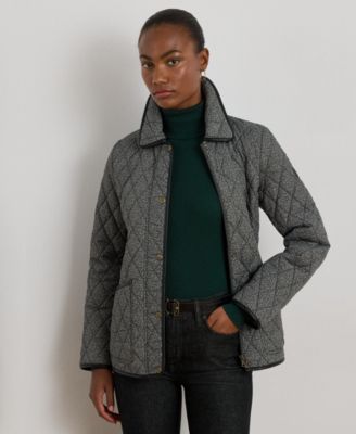 Lauren Ralph Lauren Women's Quilted Velboa-Lined Jacket, Created for Macy's