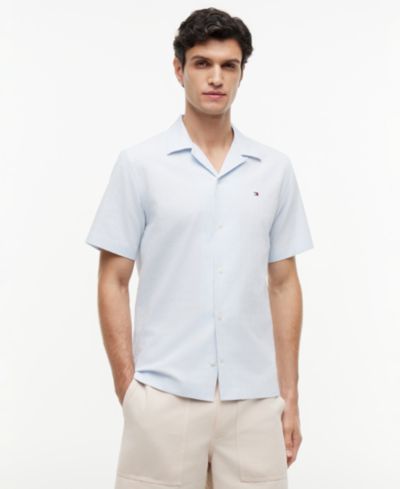 Мужская рубашка Tommy Hilfiger Cotton Linen Dobby