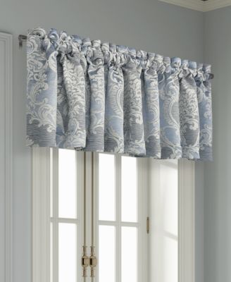 J Queen New York Queensbury Window Straight Valance, 18" x 88"