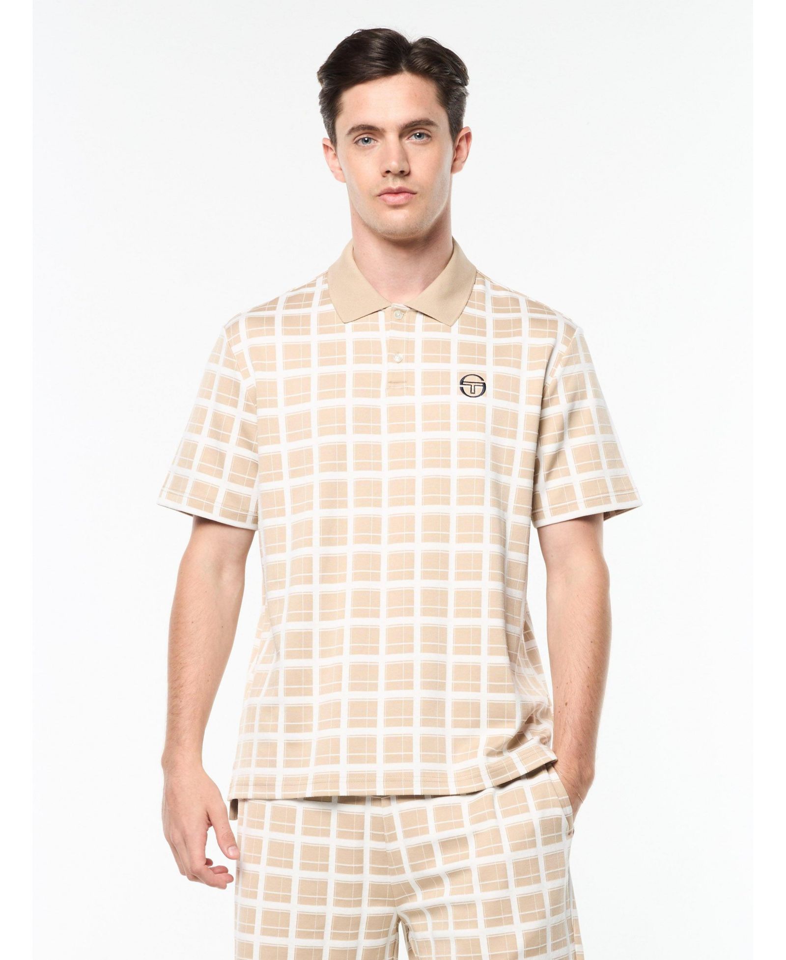 Поло Sergio Tacchini Men's Damarindo в клетку