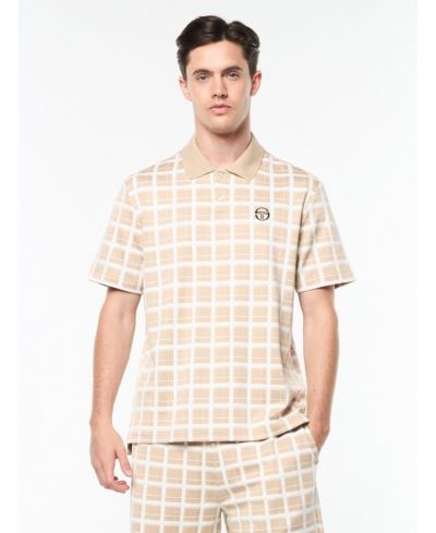 Sergio Tacchini Men's Damarindo Check Polo Shirts