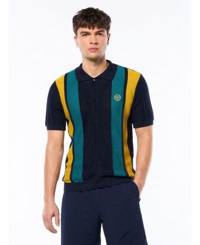 Sergio Tacchini мужская трикотажная рубашка поло Montell