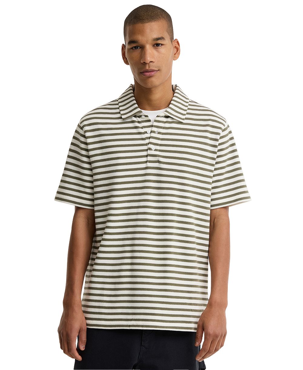 Мужская поло Barbour Farlam Striped Cotton