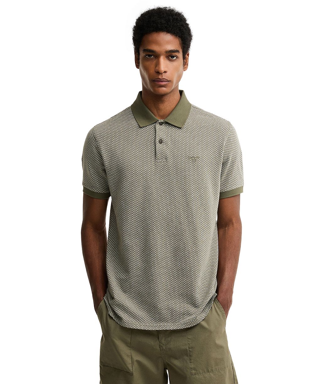 Barbour Мужская хлопковая рубашка-поло Copgrove Tailored-Fit