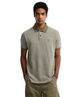 Barbour Мужская хлопковая рубашка-поло Copgrove Tailored-Fit