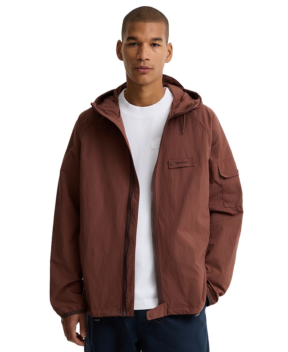 Barbour Men's Flyweight Relaxed-Fit Hooded Jacket