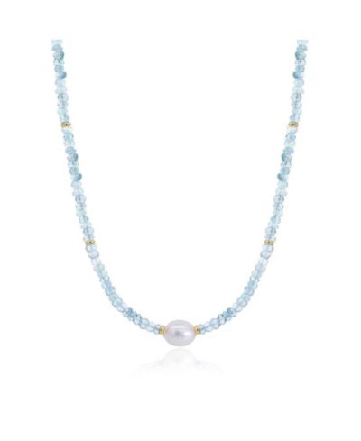 Жемчужное ожерелье The Lovery Topaz Bead 14K Gold