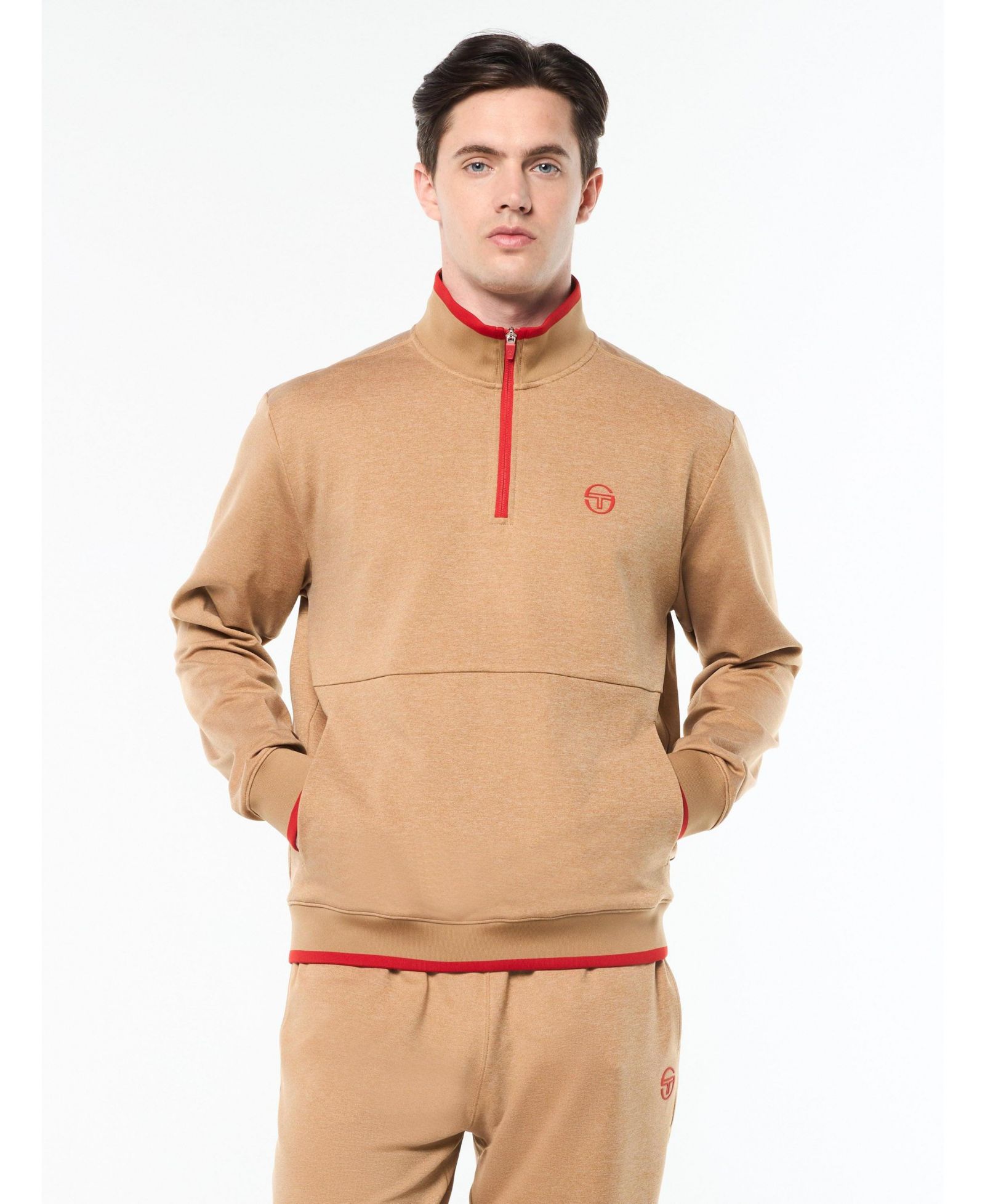 Рубашка Sergio Tacchini Men's Nuvola Quarter Zip