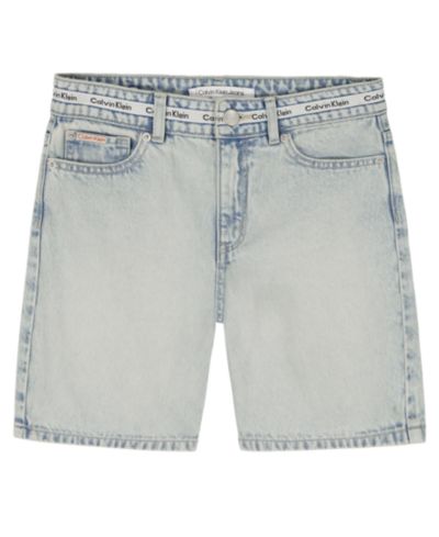 Calvin Klein Girls' 7-16 Denim Bermuda Shorts