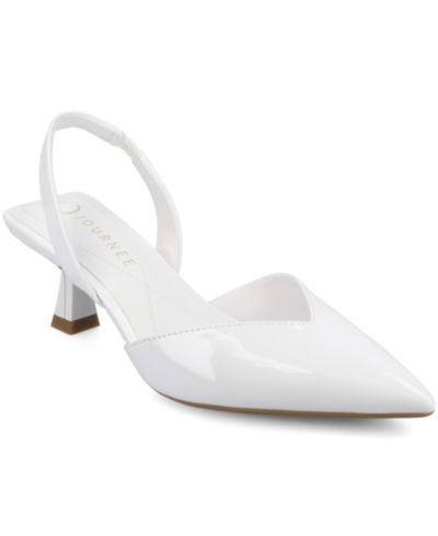 Journee Collection Women's Fallon Low Pointed Toe Pumps