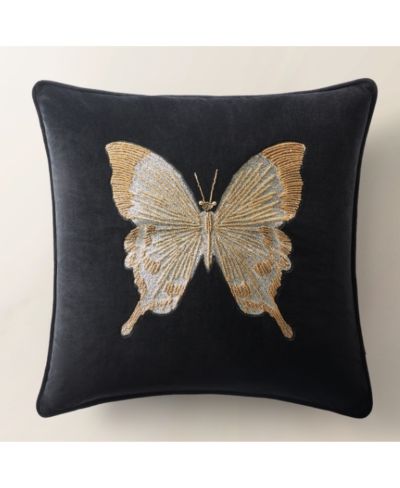 Декоративная подушка Bella Beaded Butterfly 20"