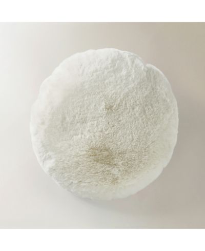 Z Gallerie круглая подушка Shay Faux Fur 18"