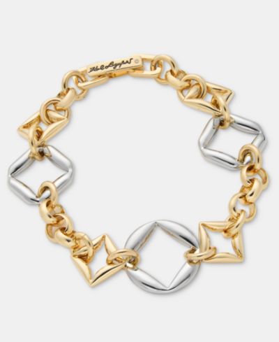 Браслет KARL LAGERFELD PARIS Puffy Geometric Link Flex