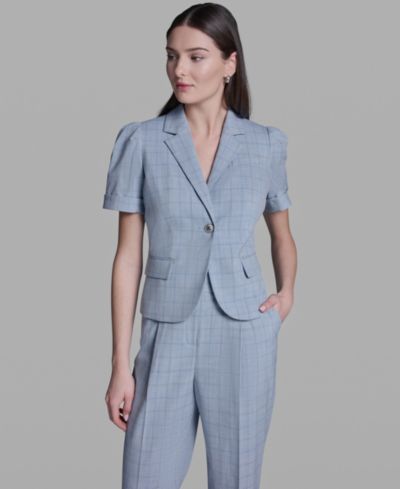 BCBG Women's Notch Collar Blazer