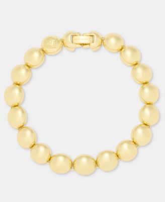 Anne Klein Half Dome Flex Bracelet