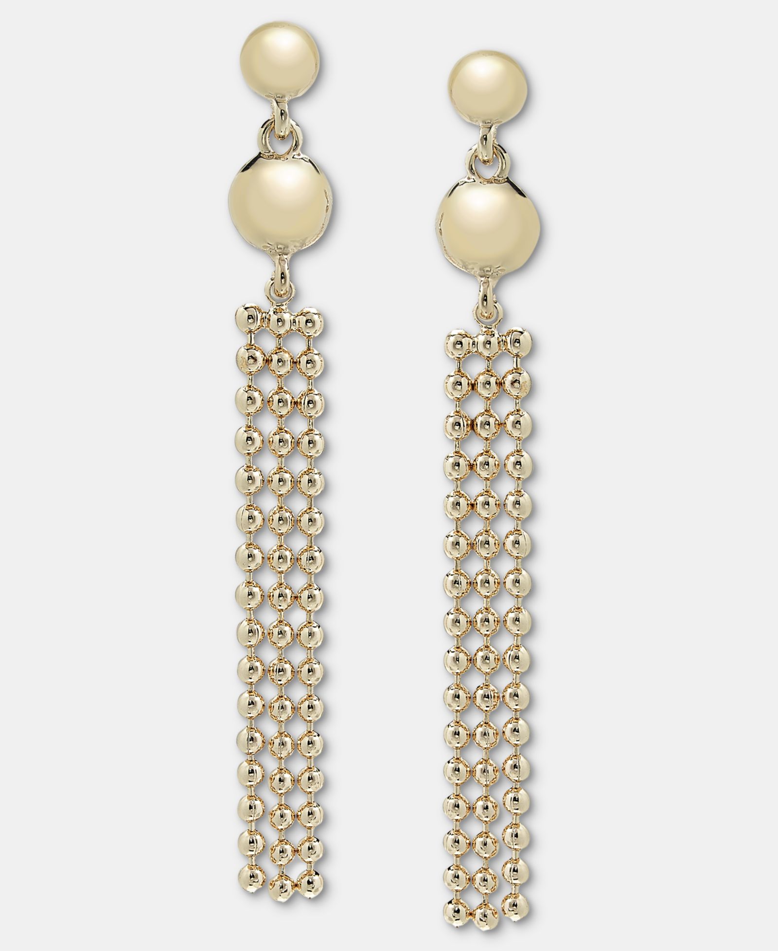 Серьги Anne Klein Beaded Linear Drop