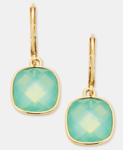 Anne Klein Stone Drop Earrings