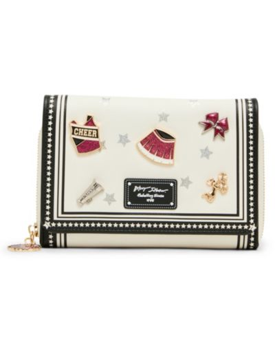 Betsey Johnson Shake Your Pom Pom Magnetic Mini Crossbody Handbag