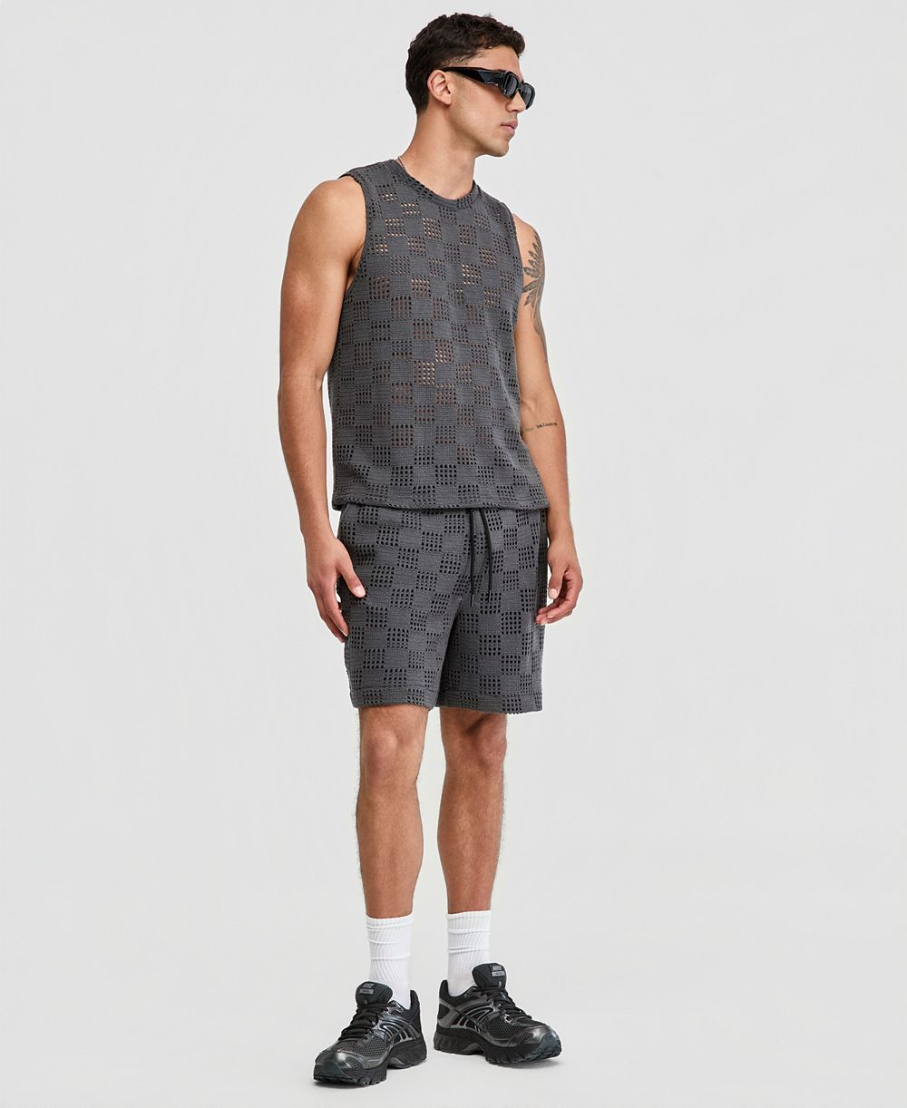 Mode of One Мужские шорты из сетки Grid Mesh