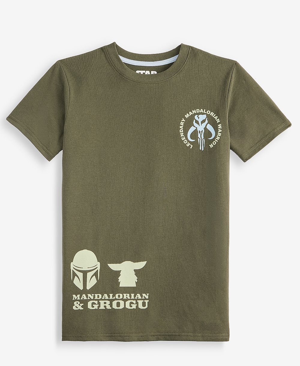 Детская футболка Epic Threads Mandalorian & Grogu с коротким рукавом, XS-XL