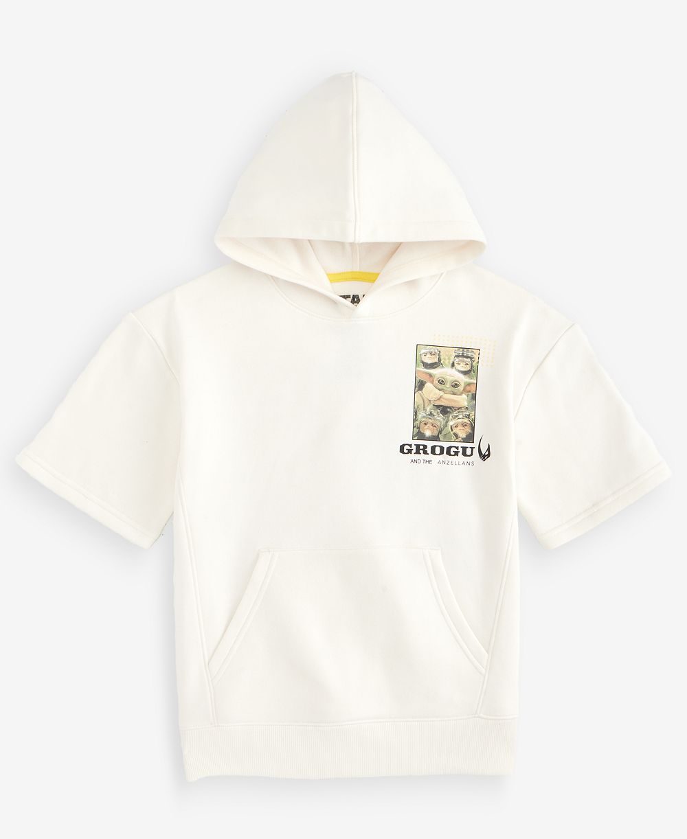 Детская футболка с капюшоном Epic Threads Grogu and The Anzellans, XS-XL