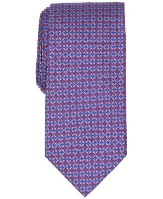 Club Room Men's Huntington Geometric Pattern Silk Tie, Macy's Exclusive